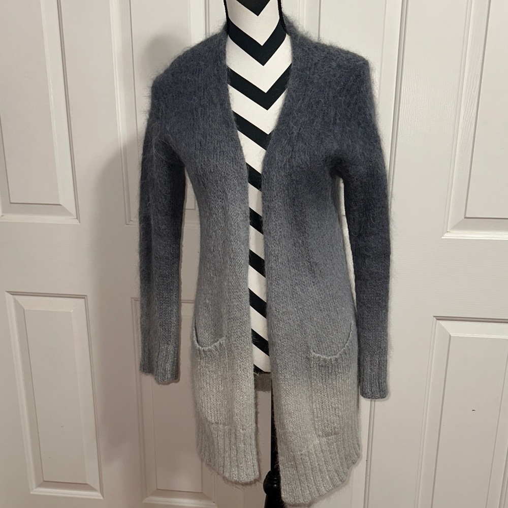 Anthropologie Gray Gradient Women's Cardigan